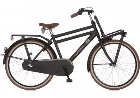 CORTINA U4 TRANSPORT MINI JONGENSFIETS JET BLACK MATT 24 INCH 3RN